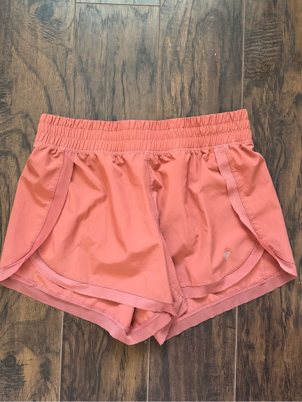 Yogasmoga Large Coral Athletic Shorts